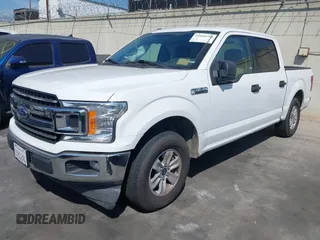 2018 Ford F-150 XL with VIN 1FTEW1C57JKD25820, listed as a IAAI auction lot 41848798 with 116,109 mi miles. Bid and sale history available at carsss.com. Image 2.