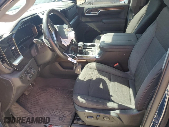 2023 Chevrolet Silverado 1500 RST with VIN 2GCUDEED3P1102891, listed as a Copart auction lot 47861045 with 50,034 mi miles and Salvage Title. Bid and sale history available at DreamBid. Image 7.