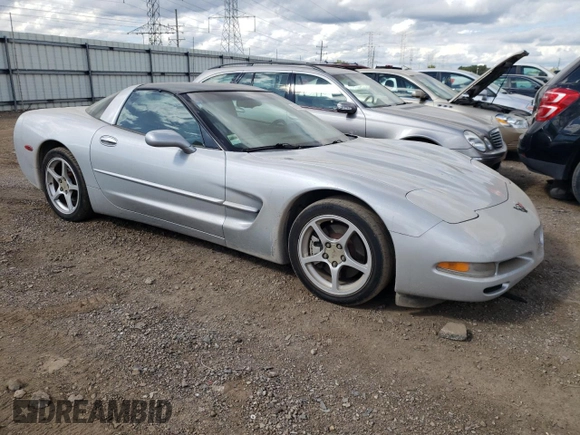 2000 Chevrolet Corvette with VIN 1G1YY22G7Y5103683, listed as a Copart auction lot 69292574 with 104,614 mi miles and Salvage Title. Bid and sale history available at carsss.com. Image 4.