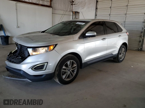 2017 Ford Edge SEL with VIN 2FMPK3J90HBB21561, listed as a Copart auction lot 50575925 with 102,560 mi miles and Salvage Title. Bid and sale history available at carsss.com. Image 1.