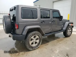 2018 Jeep Wrangler Unlimited Sahara with VIN 1C4BJWEG4JL902519, listed as a Copart auction lot 60114855 with 174,794 mi miles and Clean title. Bid and sale history available at DreamBid. Image 3.