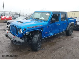 2022 Jeep Gladiator Mojave with VIN 1C6JJTEG1NL128530, listed as a IAAI auction lot 41111344 with 56,119 mi miles. Bid and sale history available at carsss.com. Image 17.