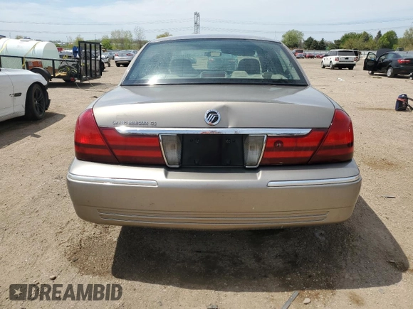 2003 Mercury Grand Marquis GS Convenience z VIN 2MEFM74WX3X619151, wystawiony jako Copart lot #55512335 z przebiegiem 101 627 mil mil oraz Szkoda całkowita • Salvage title. Historia ofert i sprzedaży dostępna na DreamBid. Obrazek 6.