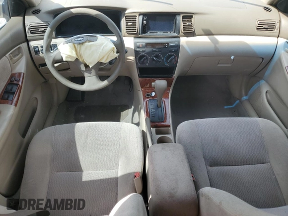 2006 Toyota Corolla CE with VIN 1NXBR30E06Z738275, listed as a Copart auction lot 53406945 with 106,874 mi miles and Salvage Title. Bid and sale history available at DreamBid. Image 8.