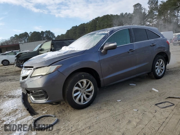 2017 Acura RDX with VIN 5J8TB3H36HL004752, listed as a Copart auction lot 42324575 with 142,586 mi miles and Salvage Title. Bid and sale history available at carsss.com. Image 1.