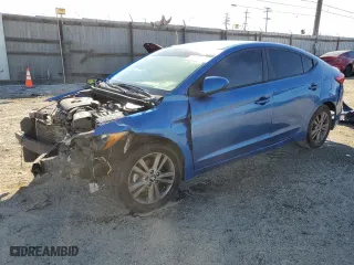 2018 Hyundai Elantra SEL with VIN 5NPD84LF5JH314362, listed as a Copart auction lot 50253625 with 95,643 mi miles and Salvage Title. Bid and sale history available at carsss.com. Image 1.