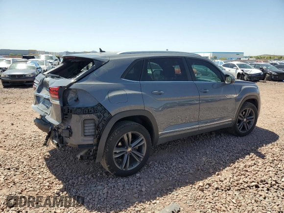 2021 Volkswagen Atlas SE with VIN 1V2PE2CA5MC212105, listed as a Copart auction lot 51852125 with 53,831 mi miles and Salvage title. Bid and sale history available at DreamBid. Image 3.