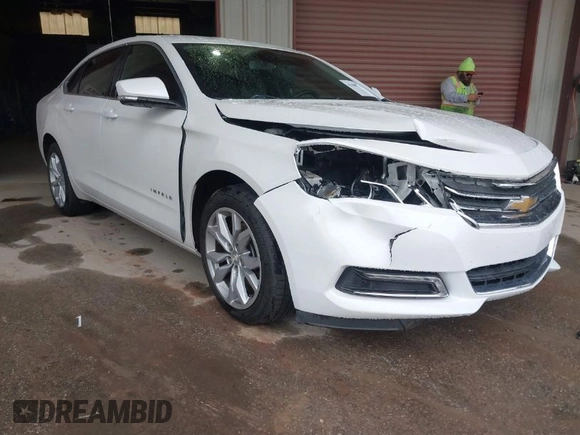 2016 Chevrolet Impala LT with VIN 2G1105SA6G9146418, listed as a IAAI auction lot 41608724 with 124,915 mi miles and . Bid and sale history available at DreamBid. Image 1.