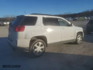 2017 GMC Terrain SLE with VIN 2GKFLNE36H6205945, listed as a Copart auction lot 42833745 with 121,014 mi miles and Salvage Title. Bid and sale history available at carsss.com. Image 3.