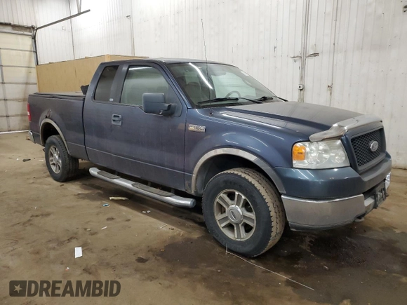 2005 Ford F-150 XLT with VIN 1FTPX14545FA53987, listed as a Copart auction lot 81919784 with 209,970 mi miles and Clean title. Bid and sale history available at DreamBid. Image 4.