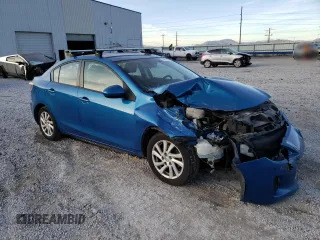2012 Mazda 3 i Touring with VIN JM1BL1V79C1596476, listed as a Copart auction lot 44993965 with 154,933 mi miles and Salvage Title. Bid and sale history available at DreamBid. Image 4.