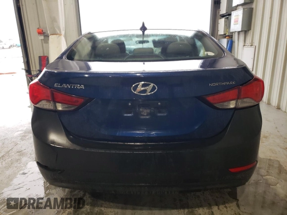 2015 Hyundai Elantra SE с VIN 5NPDH4AE6FH547572, выставлен на аукционе Copart как лот 58419945 с пробегом 177 640 миль миль и Списание • Salvage title. История ставок и продаж доступна на DreamBid. Изображение 6.
