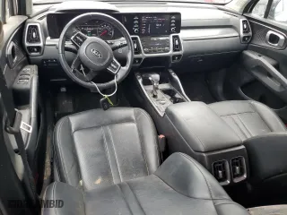 2021 Kia Sorento S with VIN 5XYRLDLC7MG030138, listed as a Copart auction lot 48244465 with 57,480 mi miles and Salvage Title. Bid and sale history available at carsss.com. Image 8.