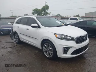 2020 Kia Sorento SX with VIN 5XYPK4A5XLG651337, listed as a IAAI auction lot 42184089 with 87,805 mi miles and . Bid and sale history available at DreamBid. Image 1.
