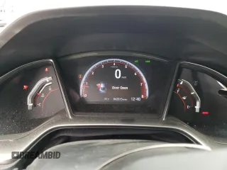 2020 Honda Civic Si Coupe with VIN 2HGFC3A51LH754314, listed as a Copart auction lot 45032845 with 62,815 mi miles and Salvage Title. Bid and sale history available at carsss.com. Image 9.