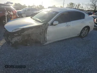 2011 Infiniti G37 x with VIN JN1CV6AR2BM400221, listed as a Copart auction lot 48628405 with 144,409 mi miles and Salvage Title. Bid and sale history available at carsss.com. Image 1.