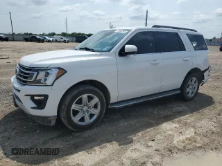 2021 Ford Expedition XLT z VIN 1FMJU1HT8MEA30980, wystawiony jako Copart lot #53952335 z przebiegiem 108 047 mil mil oraz Szkoda całkowita • Salvage title. Historia ofert i sprzedaży dostępna na DreamBid. Obrazek 1.