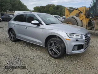 2019 Audi SQ5 Premium Plus with VIN WA1B4AFY9K2033449, listed as a Copart auction lot 72189954 with 32,027 mi miles and Salvage Title. Bid and sale history available at DreamBid. Image 4.
