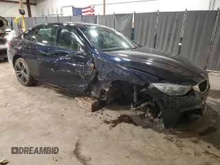 2015 BMW 4 Series 435i xDrive with VIN WBA4B3C55FGV48268, listed as a Copart auction lot 43822075 with 109,949 mi miles and Salvage Title. Bid and sale history available at DreamBid. Image 4.