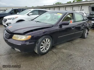 2007 Hyundai Azera SE with VIN KMHFC46F27A200074, listed as a Copart auction lot 55945864 with 0 mi miles and Non Repairable. Bid and sale history available at carsss.com. Image 1.