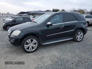 2009 Mercedes-Benz M 350 with VIN 4JGBB86EX9A526062, listed as a Copart auction lot 45232845 with Not Provided miles and Salvage Title. Bid and sale history available at carsss.com. Image 1.
