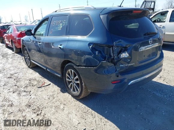 2013 Nissan Pathfinder SV with VIN 5N1AR2MM4DC631921, listed as a IAAI auction lot 41590825 with 140,059 mi miles. Bid and sale history available at carsss.com. Image 3.