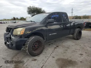 2006 Nissan Titan XE with VIN 1N6BA06A86N562114, listed as a Copart auction lot 88267475 with 168,587 mi miles and Salvage title. Bid and sale history available at DreamBid. Image 1.