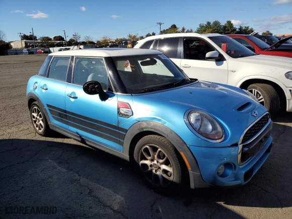 2017 MINI Hardtop 4 Door Cooper S with VIN WMWXU3C31H2D33267, listed as a Copart auction lot 75003634 with 147,590 mi miles and Salvage Title. Bid and sale history available at carsss.com. Image 4.