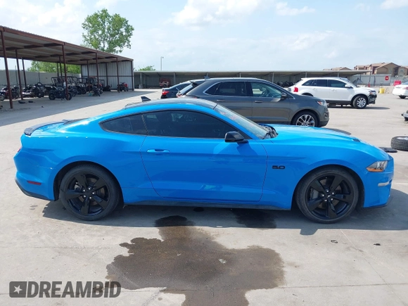 2022 Ford Mustang GT with VIN 1FA6P8CF4N5142081, listed as a IAAI auction lot 42057553 with 43,356 mi miles and . Bid and sale history available at DreamBid. Image 13.