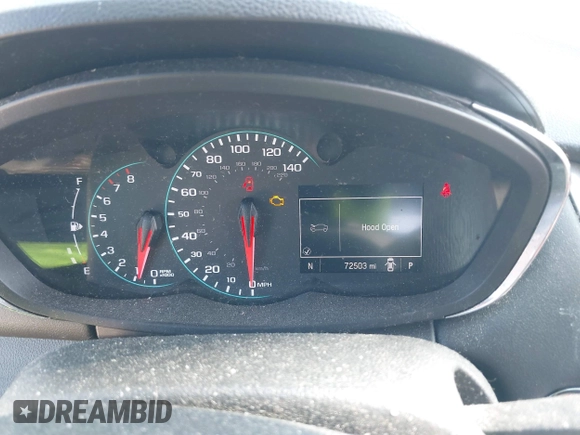 2018 Chevrolet Trax LT with VIN KL7CJLSB1JB580095, listed as a IAAI auction lot 41792737 with 72,503 mi miles and . Bid and sale history available at carsss.com. Image 7.