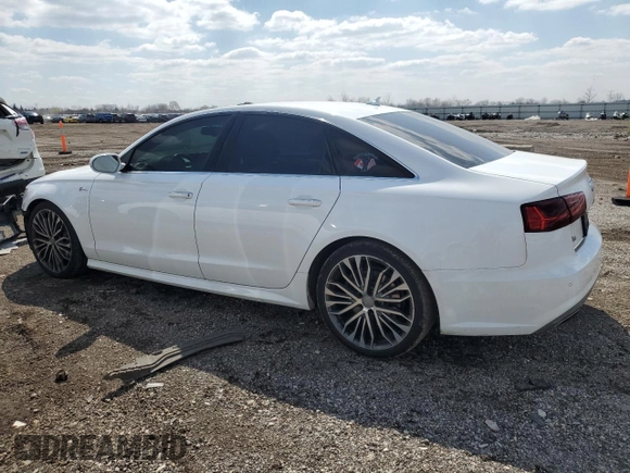 2016 Audi A6 Premium Plus with VIN WAUFGAFC3GN003126, listed as a Copart auction lot 52024885 with 146,152 mi miles and Salvage Title. Bid and sale history available at DreamBid. Image 2.