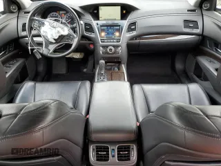 2015 Acura RLX Tech Pkg with VIN JH4KC1F50FC000420, listed as a Copart auction lot 81110914 with 91,359 mi miles and Salvage Title. Bid and sale history available at carsss.com. Image 8.