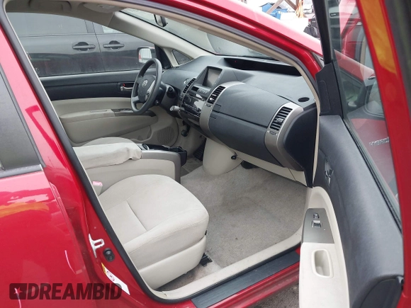 2007 Toyota Prius with VIN JTDKB20U873213000, listed as a IAAI auction lot 41765489 with 108,178 mi miles. Bid and sale history available at carsss.com. Image 5.