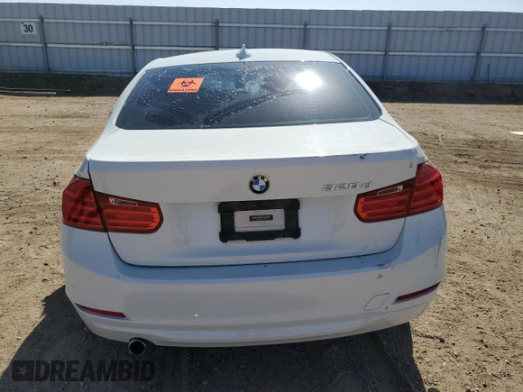 2015 BMW 3 Series 328d with VIN WBA3D3C52FK158165, listed as a Copart auction lot 65239184 with Not provided miles and Salvage title. Bid and sale history available at DreamBid. Image 6.