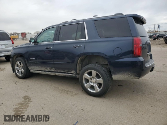 2020 Chevrolet Tahoe Premier with VIN 1GNSKCKC9LR153690, listed as a Copart auction lot 48520425 with 41,418 mi miles and Salvage title. Bid and sale history available at DreamBid. Image 2.