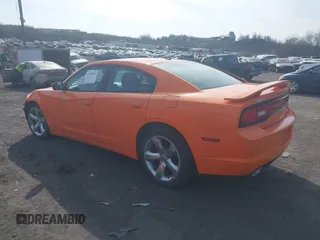 2014 Dodge Charger SXT with VIN 2C3CDXHG7EH155230, listed as a IAAI auction lot 41790747 with 153,024 mi miles. Bid and sale history available at carsss.com. Image 3.