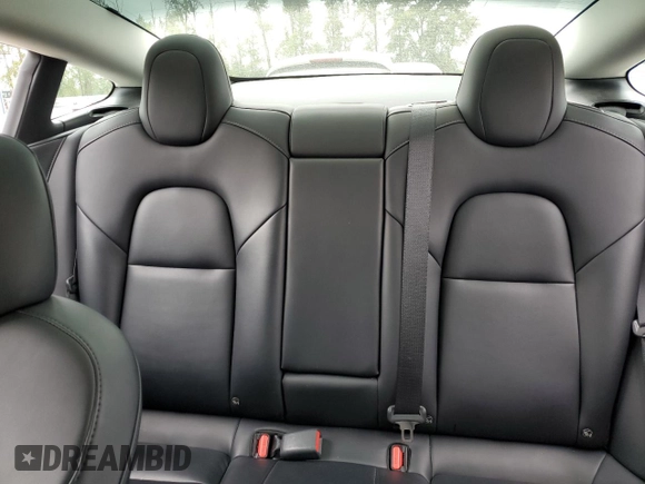 2023 Tesla Model 3 with VIN 5YJ3E1EA7PF450973, listed as a Copart auction lot 61082175 with 47,029 mi miles and Salvage title. Bid and sale history available at DreamBid. Image 10.