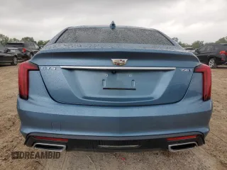 2024 Cadillac CT5 Premium Luxury with VIN 1G6DN5RK1R0119535, listed as a Copart auction lot 55087825 with 16,459 mi miles and Salvage Title. Bid and sale history available at DreamBid. Image 6.