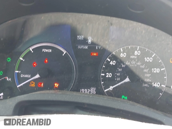 2011 Lexus RX with VIN JTJBC1BAXB2420283, listed as a IAAI auction lot 41816439 with 199,296 mi miles. Bid and sale history available at carsss.com. Image 7.