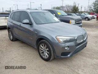 2017 BMW X3 xDrive28i with VIN 5UXWX9C37H0W72650, listed as a IAAI auction lot 41577793 with 116,361 mi miles and . Bid and sale history available at DreamBid. Image 1.