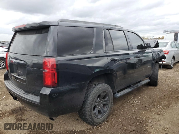 2020 Chevrolet Tahoe LS with VIN 1GNSCAKC1LR107045, listed as a Copart auction lot 78150524 with Not provided miles and Salvage title. Bid and sale history available at DreamBid. Image 3.