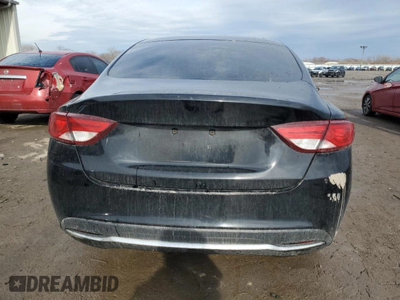 2015 Chrysler 200 Limited with VIN 1C3CCCAB7FN697835, listed as a Copart auction lot 46066835 with 141,085 mi miles and Non repairable. Bid and sale history available at DreamBid. Image 6.