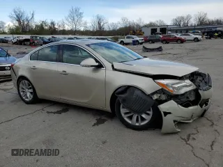 2015 Buick Regal with VIN 2G4GV5EK6F9127434, listed as a Copart auction lot 52573665 with 159,841 mi miles and Salvage title. Bid and sale history available at DreamBid. Image 4.