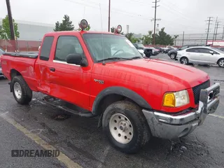 2003 Ford Ranger XL Fleet with VIN 1FTZR45E13PA41564, listed as a IAAI auction lot 42185167 with 285,664 mi miles. Bid and sale history available at carsss.com. Image 1.