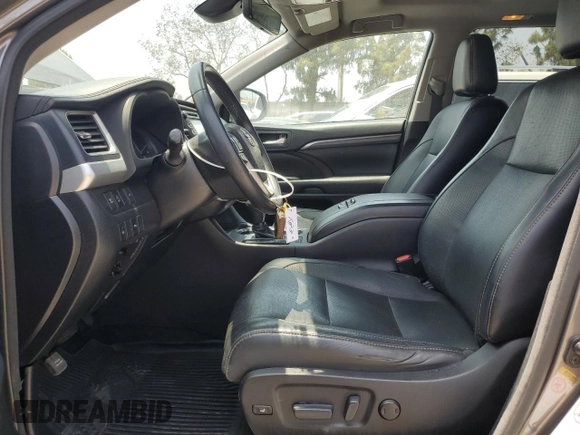 2017 Toyota Highlander Limited with VIN 5TDYZRFH7HS192035, listed as a Copart auction lot 59598985 with 106,595 mi miles and Salvage title. Bid and sale history available at DreamBid. Image 7.