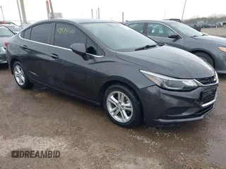 2017 Chevrolet Cruze LT with VIN 1G1BE5SM0H7178316, listed as a IAAI auction lot 41878514 with 157,353 mi miles and . Bid and sale history available at DreamBid. Image 1.