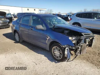 2008 Ford Focus SE with VIN 1FAHP35N38W177919, listed as a Copart auction lot 84930554 with 200,383 mi miles and Salvage Title. Bid and sale history available at carsss.com. Image 4.