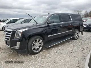 2015 Cadillac Escalade ESV Premium z VIN 1GYS4JKJ5FR298116, wystawiony jako Copart lot #53081865 z przebiegiem 143 320 mil mil oraz Czysty tytuł • Clean title. Historia ofert i sprzedaży dostępna na DreamBid. Obrazek 1.