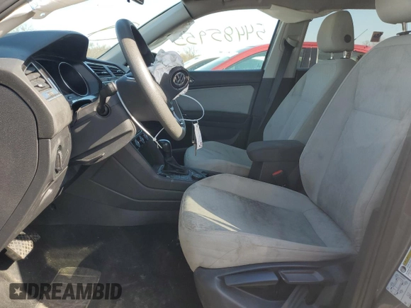 2018 Volkswagen Tiguan S with VIN 3VV0B7AX0JM111971, listed as a Copart auction lot 54485955 with 98,716 mi miles and Salvage Title. Bid and sale history available at DreamBid. Image 7.