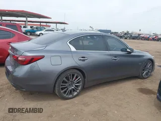 2019 Infiniti Q50 RED SPORT 400 with VIN JN1FV7AP0KM760153, listed as a IAAI auction lot 41895981 with 62,070 mi miles. Bid and sale history available at carsss.com. Image 13.